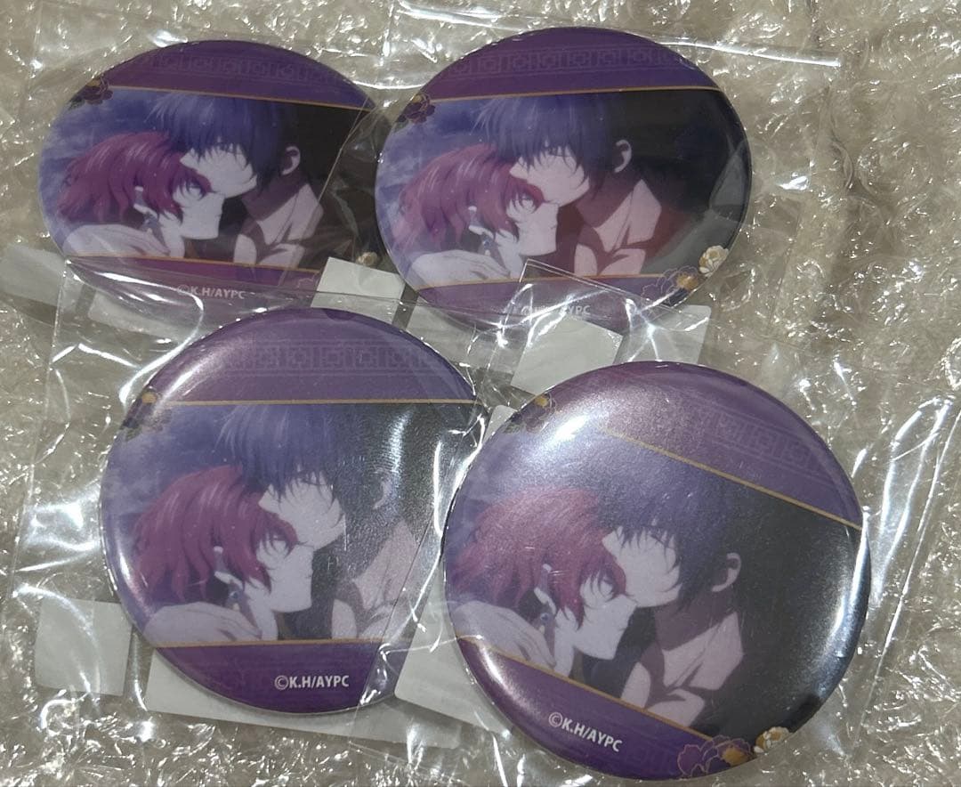 暁のヨナ 缶バッジ くじメイト ハク ヨナ 中華飯店 花とゆめ