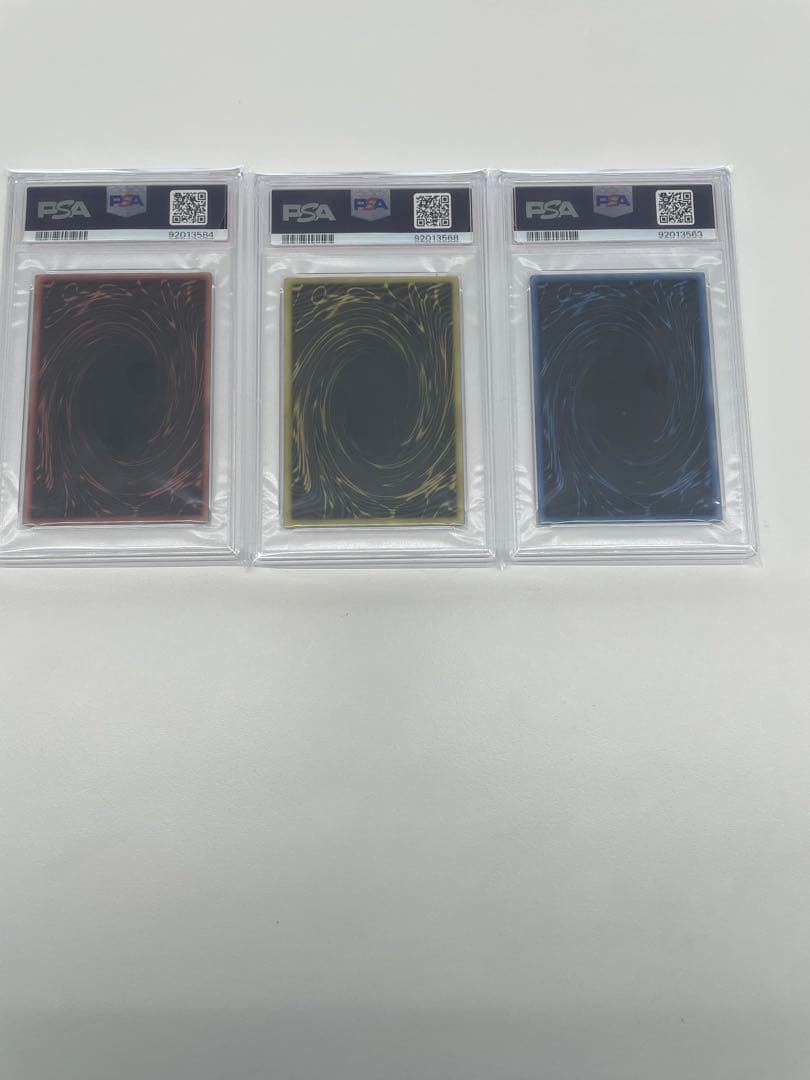 遊戯王　ステンレス製三幻神スペシャルカードすべてPSA10※連番ではありません