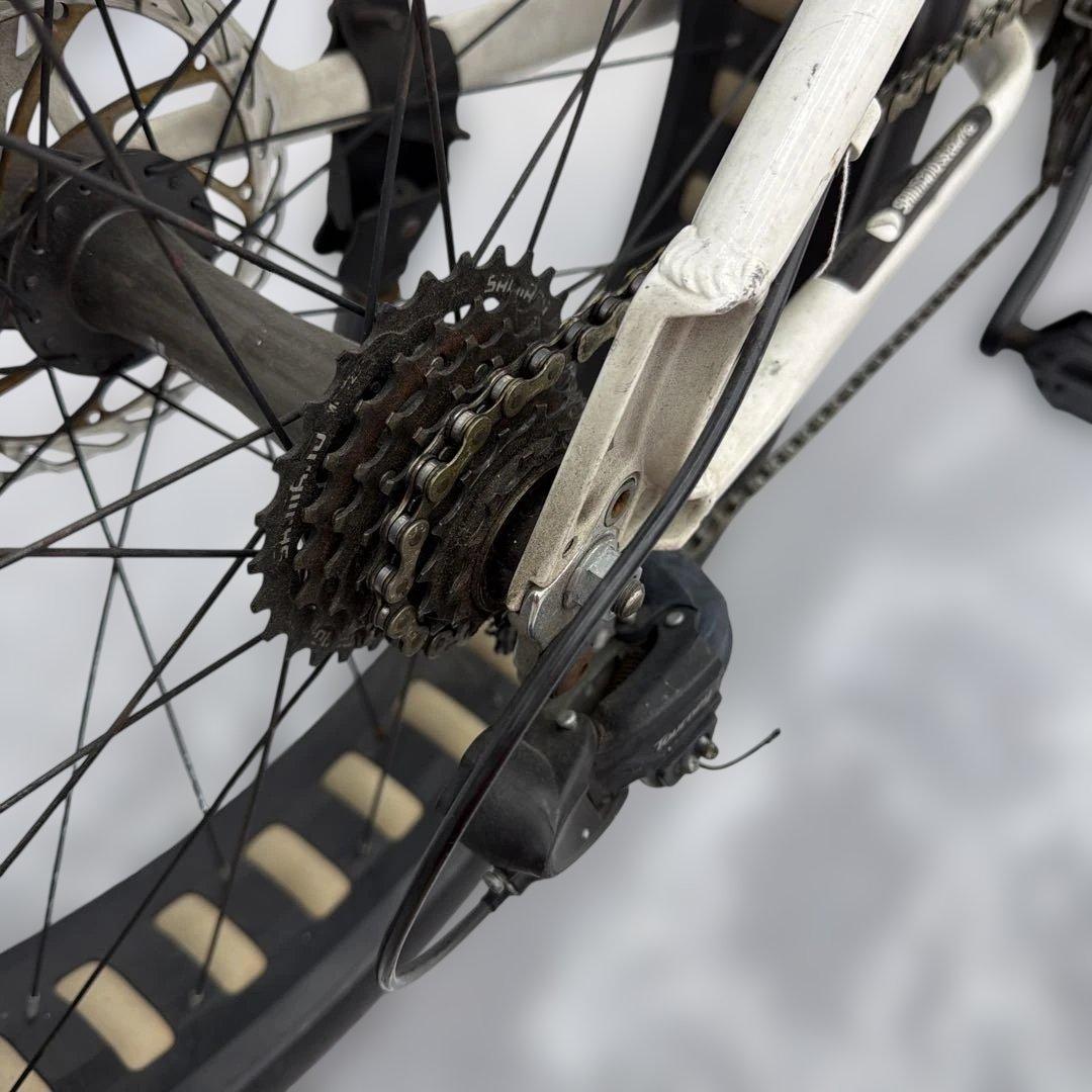 26インチ　ファットタイヤ自転車　引き取り限定