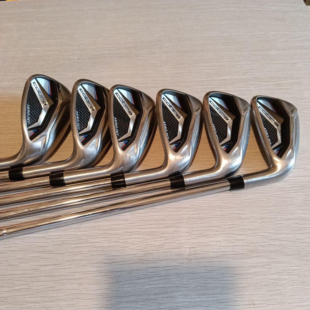 Cobra エアロジェットアイアン６本セット７〜A.S