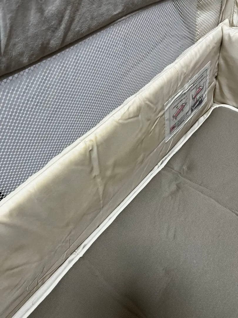 半年使用！アップリカ ココネル エアープラス ホワイトベージュ