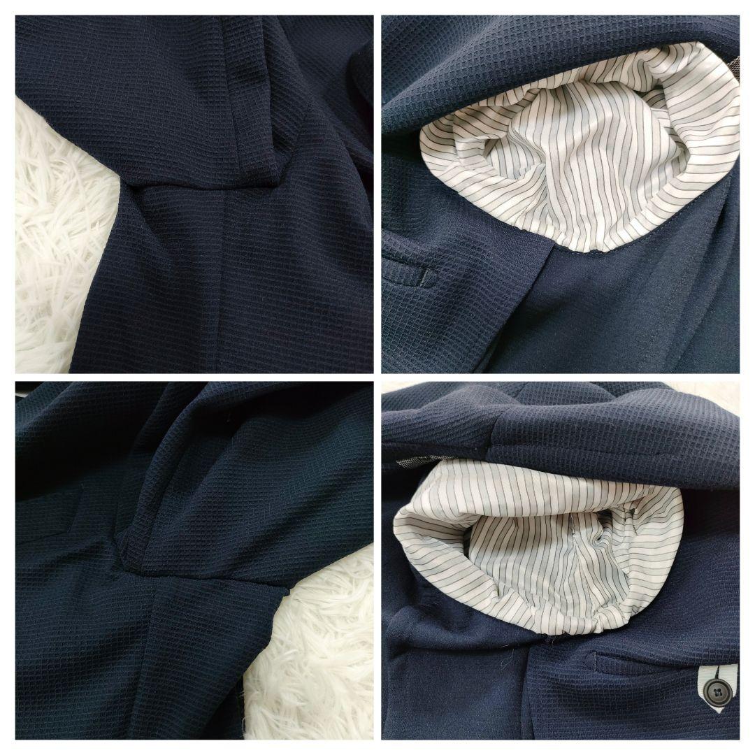 極美品 ヒューゴボス パフォーマンス ウォッシャブル テーラードジャケット 44