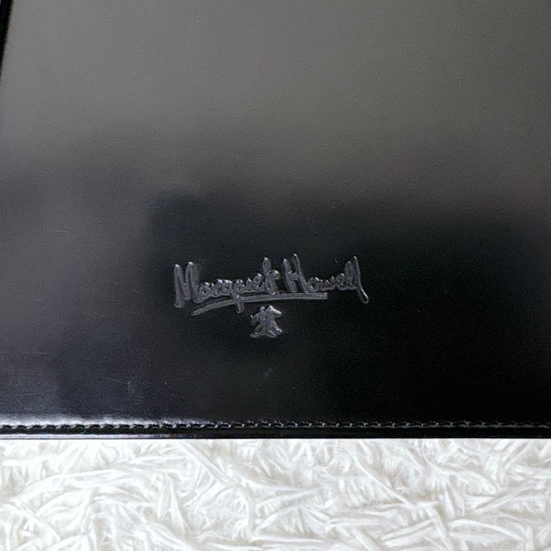 マーガレットハウエル 旧ロゴ レザー ハンドバッグ トート 黒 本革