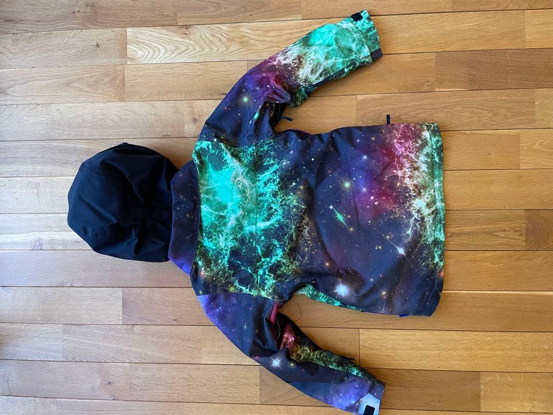 BURTON 宇宙柄 スノーボードウェアセット XS