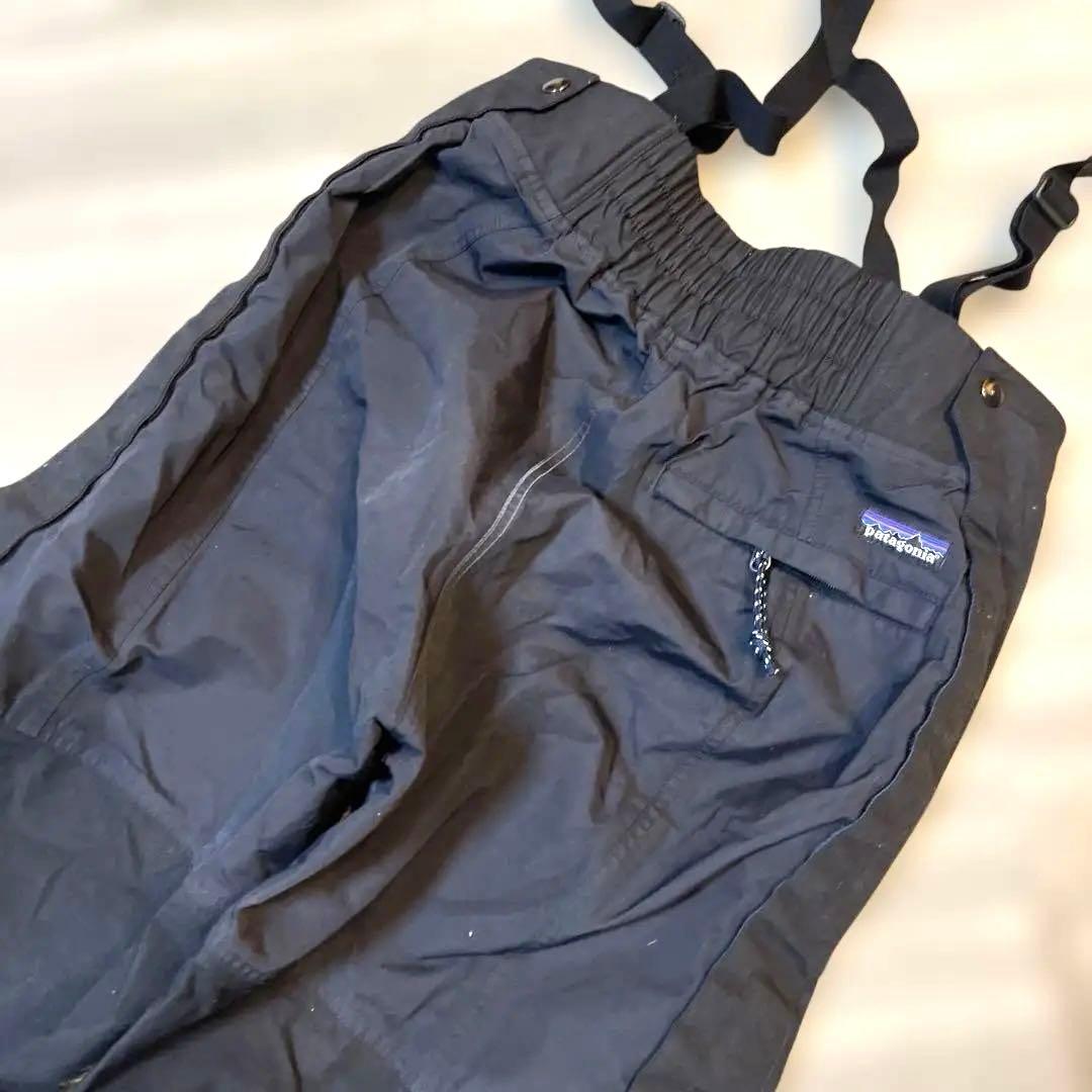 ☆patagonia パタゴニア 黒 サスペンダー付き スノーパンツ☆M 30