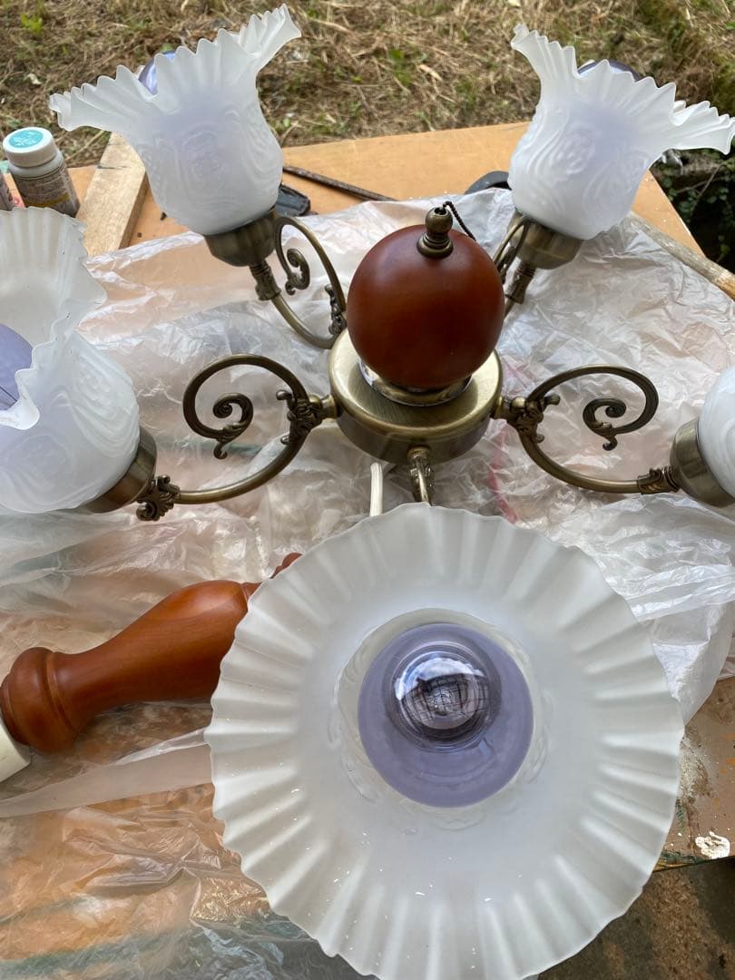 シャンデリア室内灯　5電球タイプ