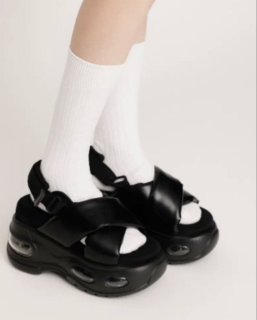 SLY AIR VOLUME SOLE サンダル ブラック