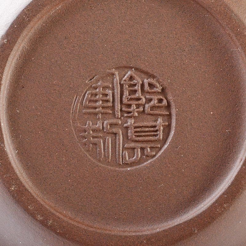 中国　紫砂　朱泥　急須　茶壷　在銘　C　R6209