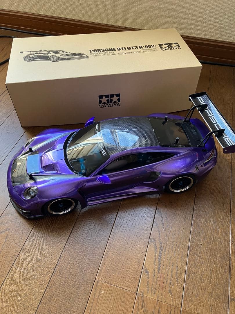 値下げしました。TAMIYA スペアボディPorsche 911 GT3 R