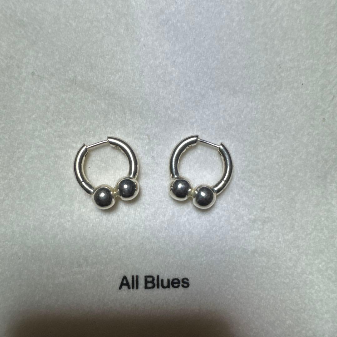 アクセサリー ALL BLUES PEARL EARRINGS TWO SMALL