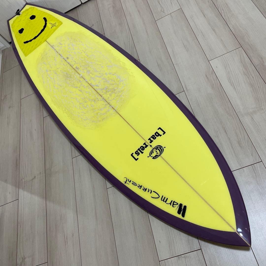 美品❣️ Warm Current サーフボード　ファンボード　ツインフィン