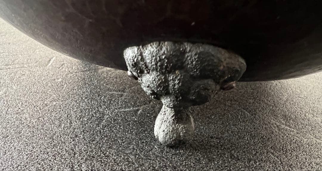 吉祥形銅蟲菓子器 銅製 龍 茶道具 金属工芸品 アンティーク