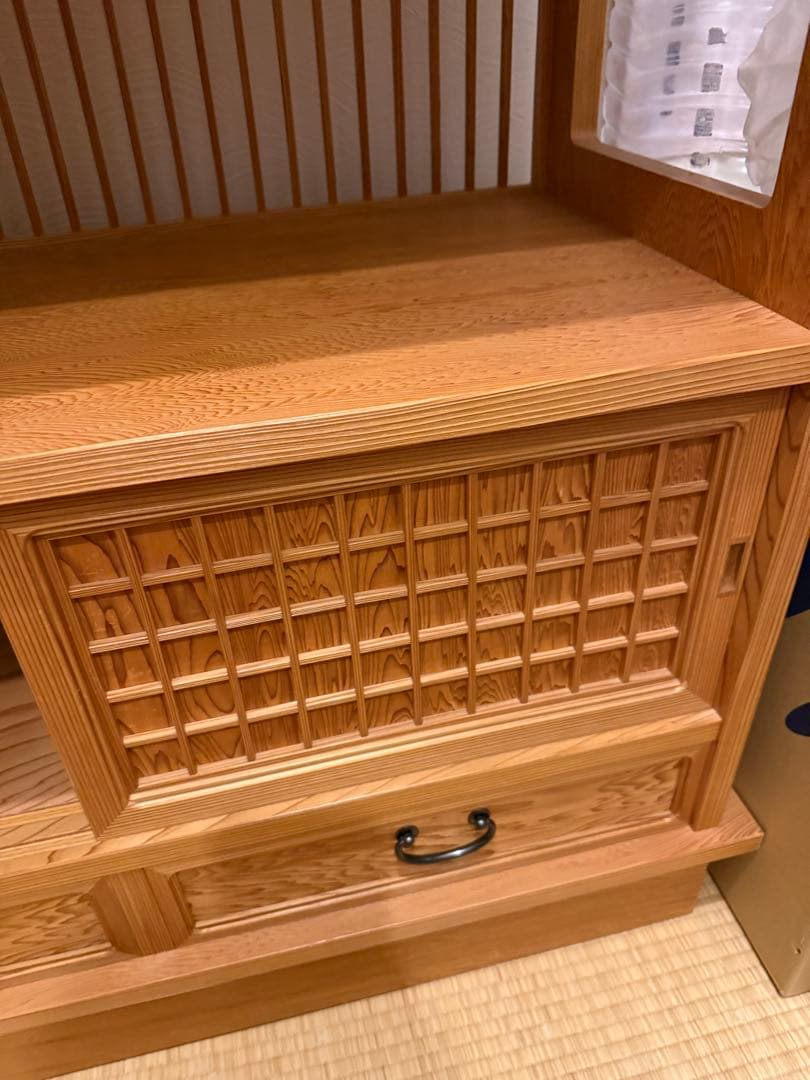 超美品⭐︎民芸飾棚 屋久杉 八重衣　九州大川産