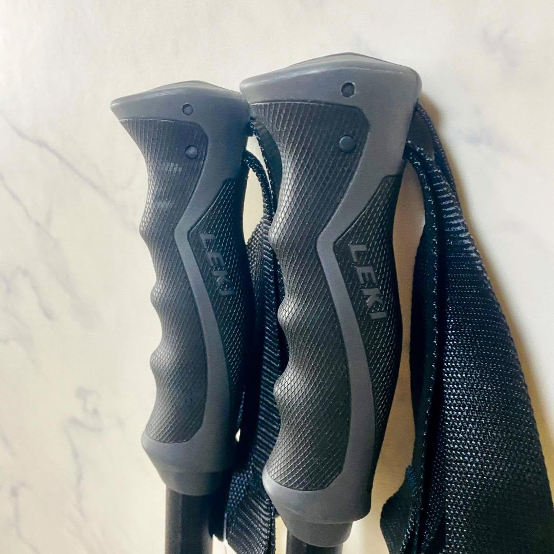 【未使用】LEKI レキ RENTAL VARIO 伸縮式スキーポール ストック