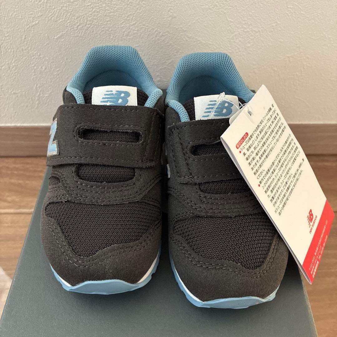 14cm New Balance J373 ブルー&15cm ブラウン　2足