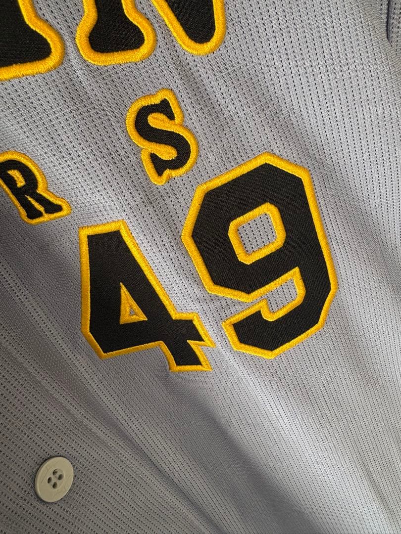 阪神タイガース【49】大竹選手 90周年ロゴ / <No.1803>