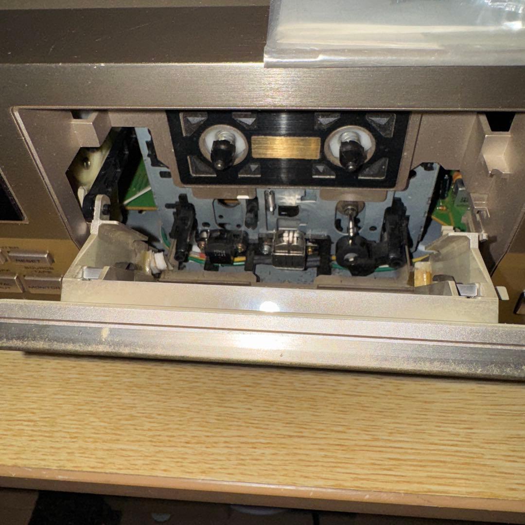 【動作品】Pioneer T-D7 パイオニア カセットデッキ リモコン付き