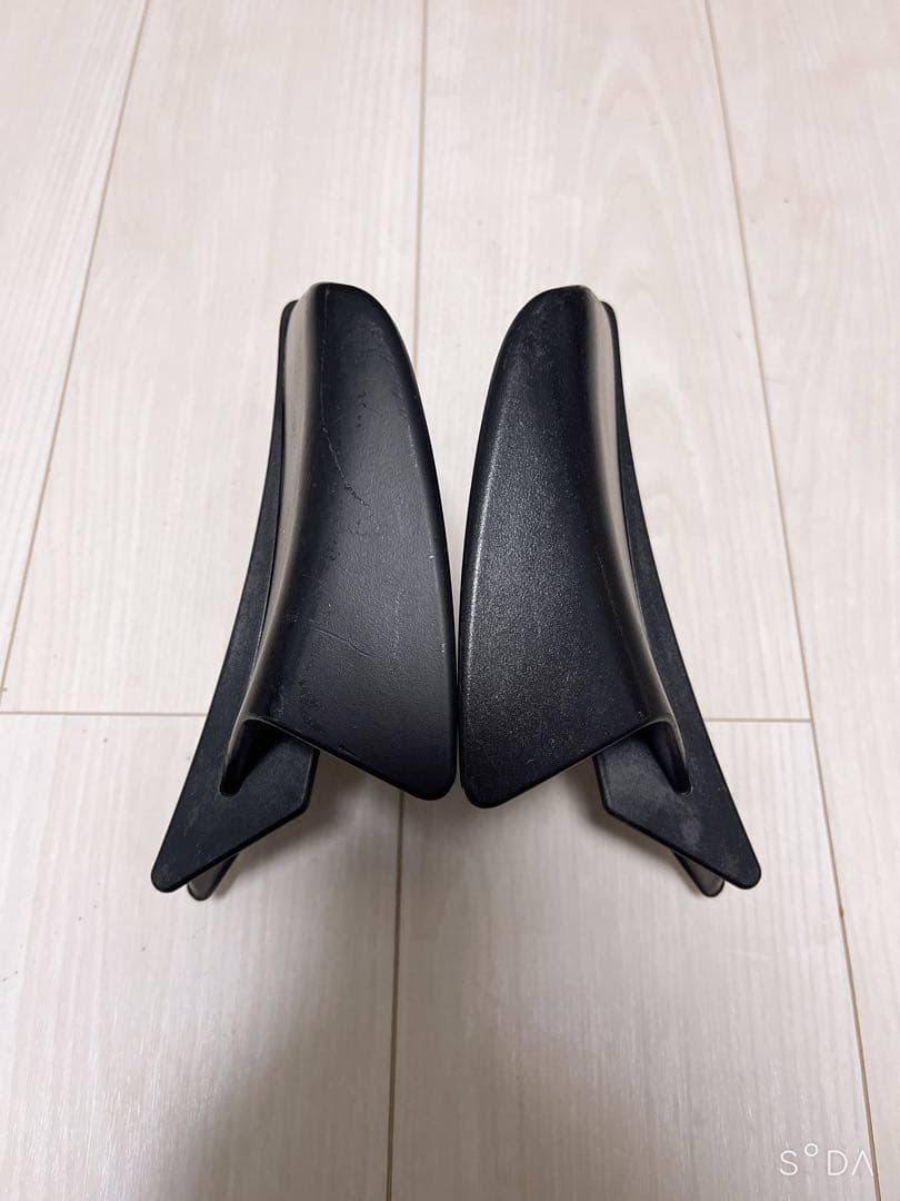 ウイングレット バイクウイング GPスタイル (マットブラック)