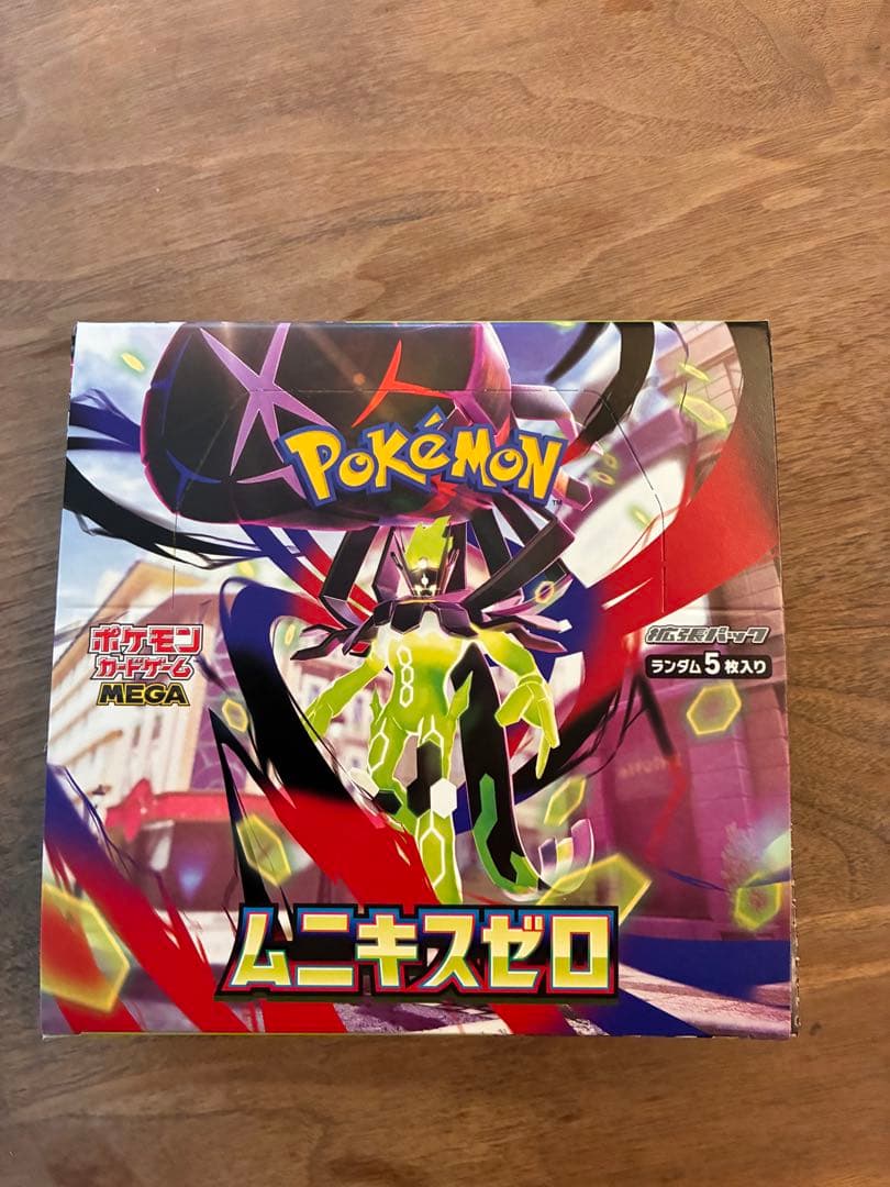ポケモンカードゲーム MEGA 拡張パック ムニキスゼロ 1BOX ポケカ