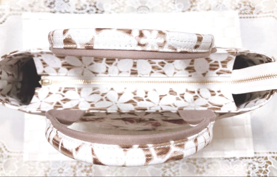 ♡*♡様 薔薇の花かご トートバッグ パッチワーク