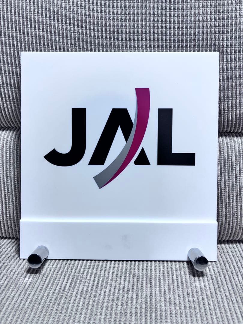 ［レア］JAL 旧ロゴ プレート