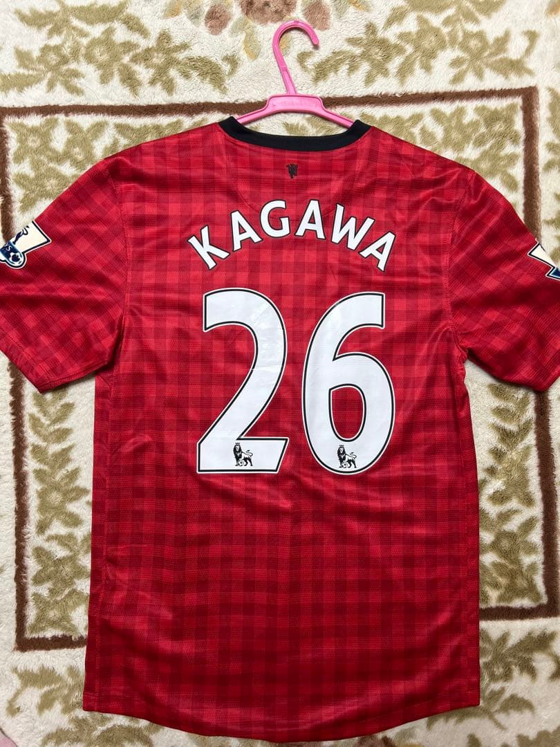 値下げました　サイン入り　マンチェスターユナイテッドユニフォーム