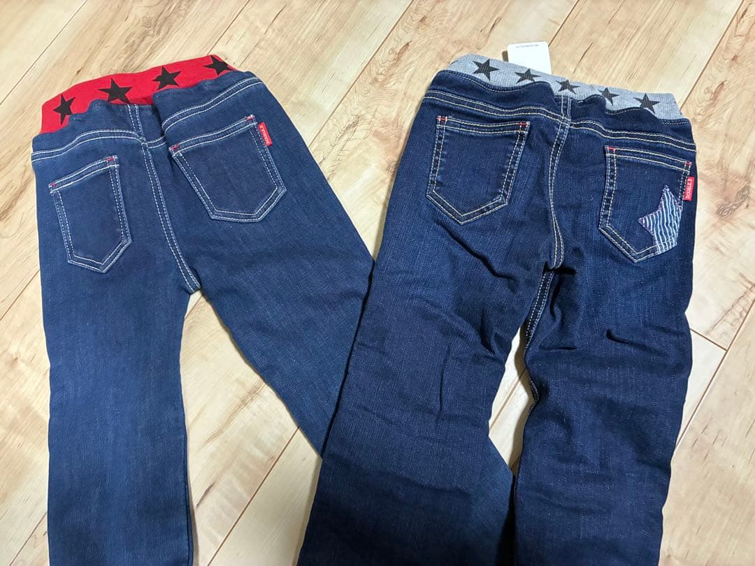 新品　ダブルビー　2点セット デニム