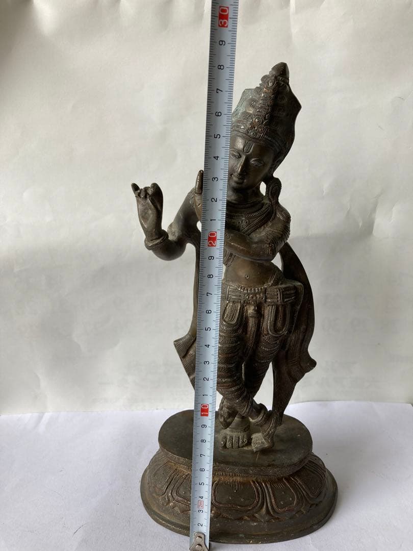 大（古）仏像，古銅製，時代物。