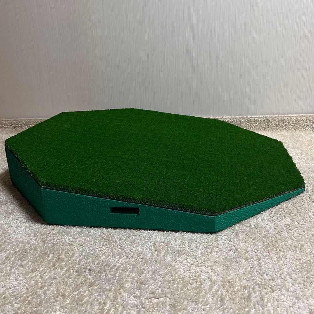 ゴルフ　練習用　傾斜ショットマット　傾斜マット　8角形　100cm×100cm