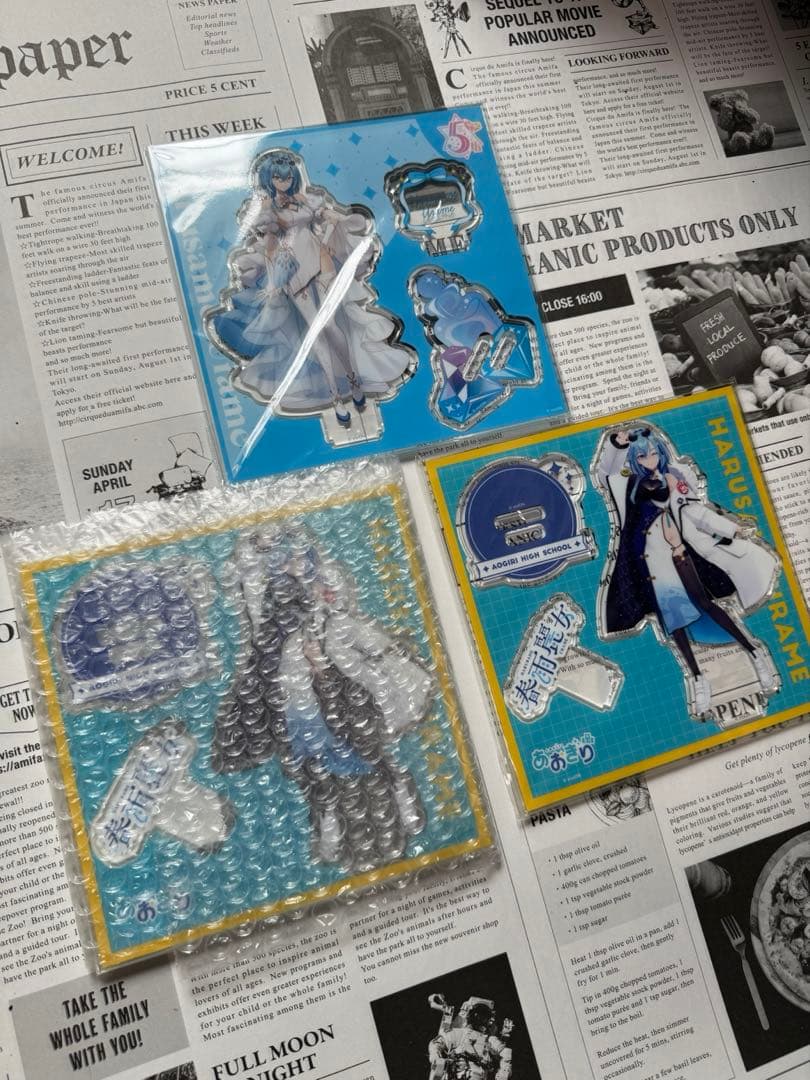 あおぎり高校 春雨麗女 グッズ(画像13枚目追加)まとめ売り