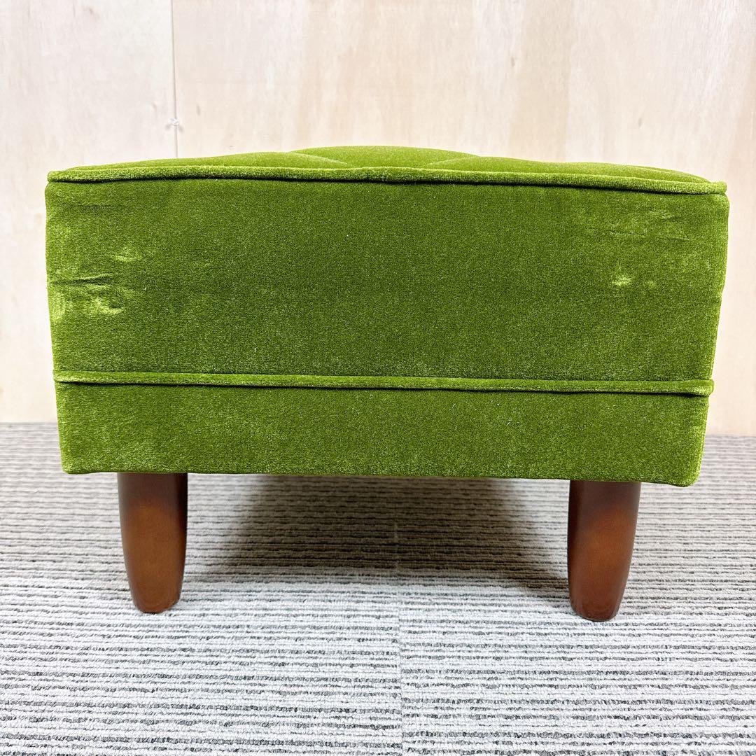 カリモク60 Kチェア オットマン モケットグリーン 【送料無料】 カリモク