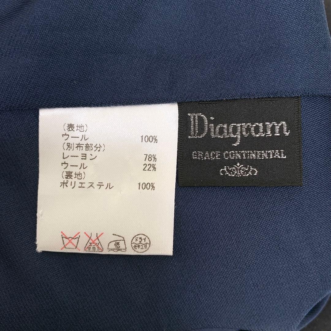 【美品✨】定価40,000円❤️ダイアグラム ✨サイズ36✨ウールワンピース