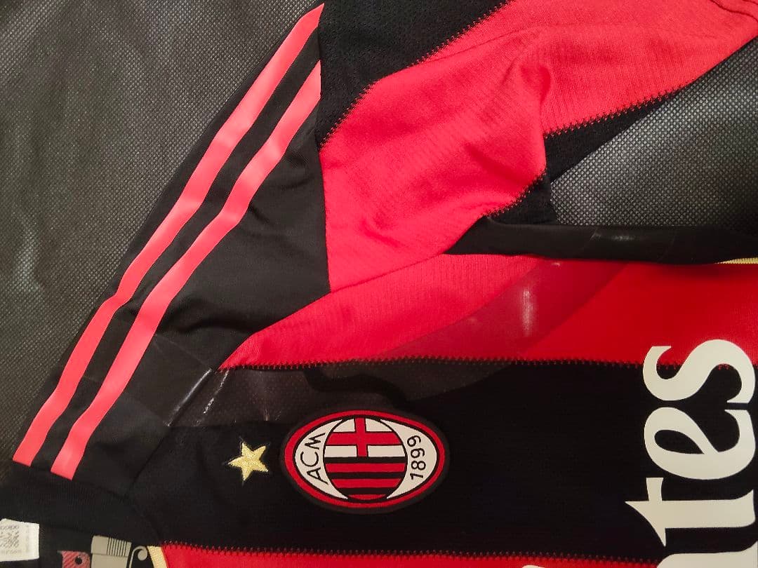 ACミラン　記念ユニフォーム　Oサイズ　テックフィット