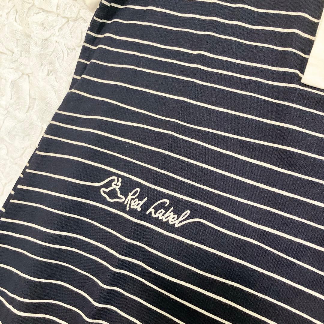 ヴィヴィアンウエストウッド　ボーダーポロシャツワンピース　オーブボタン