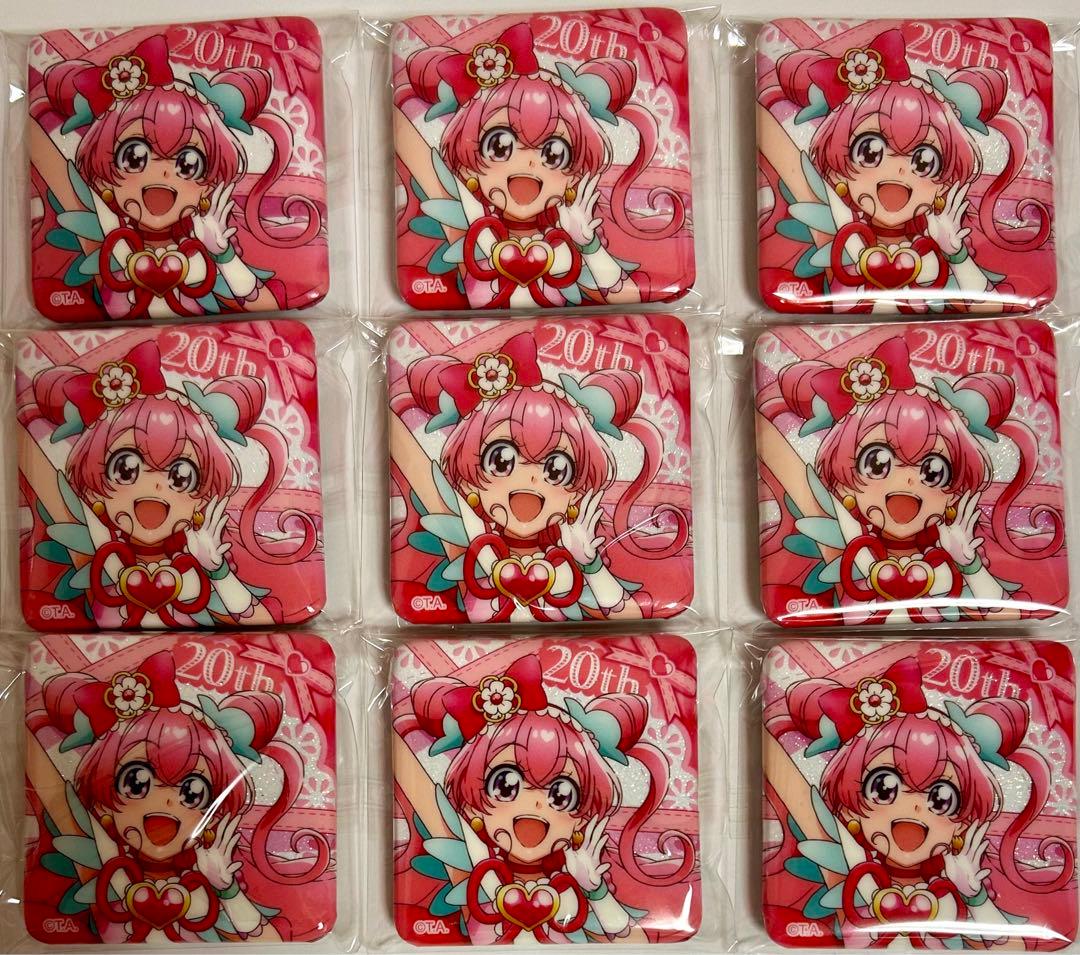 プレシャス　ゆい　プリキュア　20周年記念　中国　缶バッジ　デリシャスパーティ