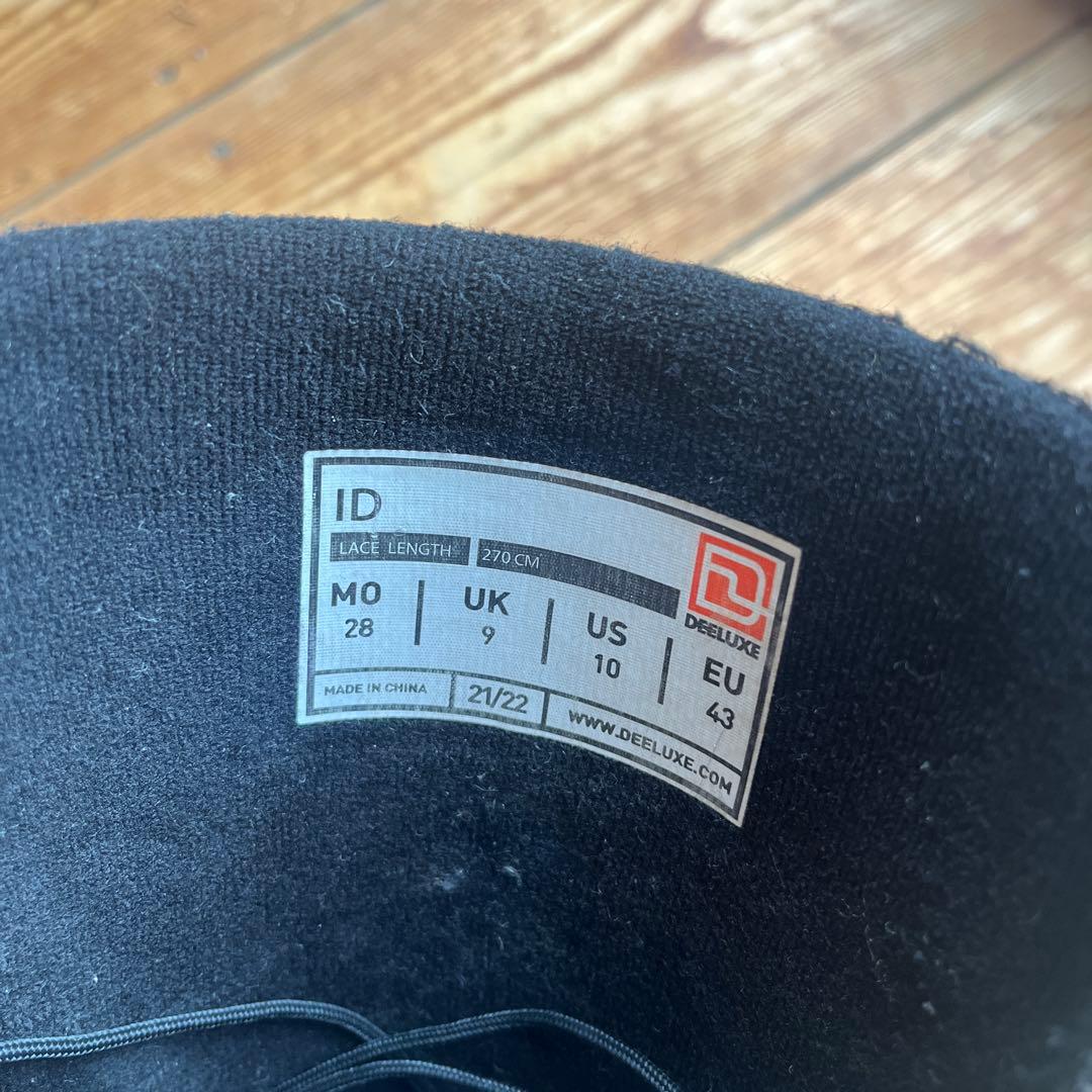 DEELUXE ディーラックス スノーボード ブーツ TEAM ID 21-22