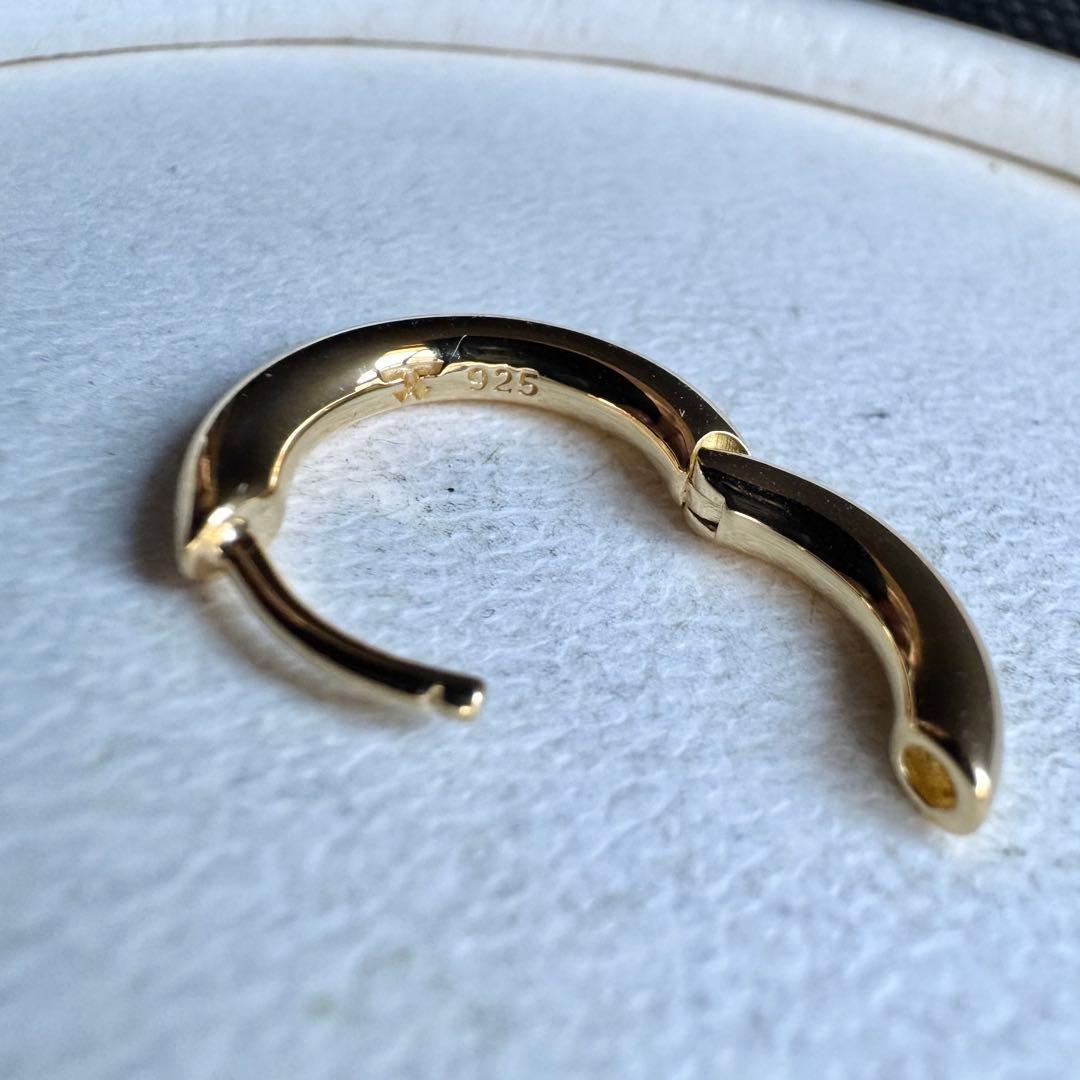 【大人気】トムウッド/クラシックフープ/ピアス/スモール/ゴールド/片耳