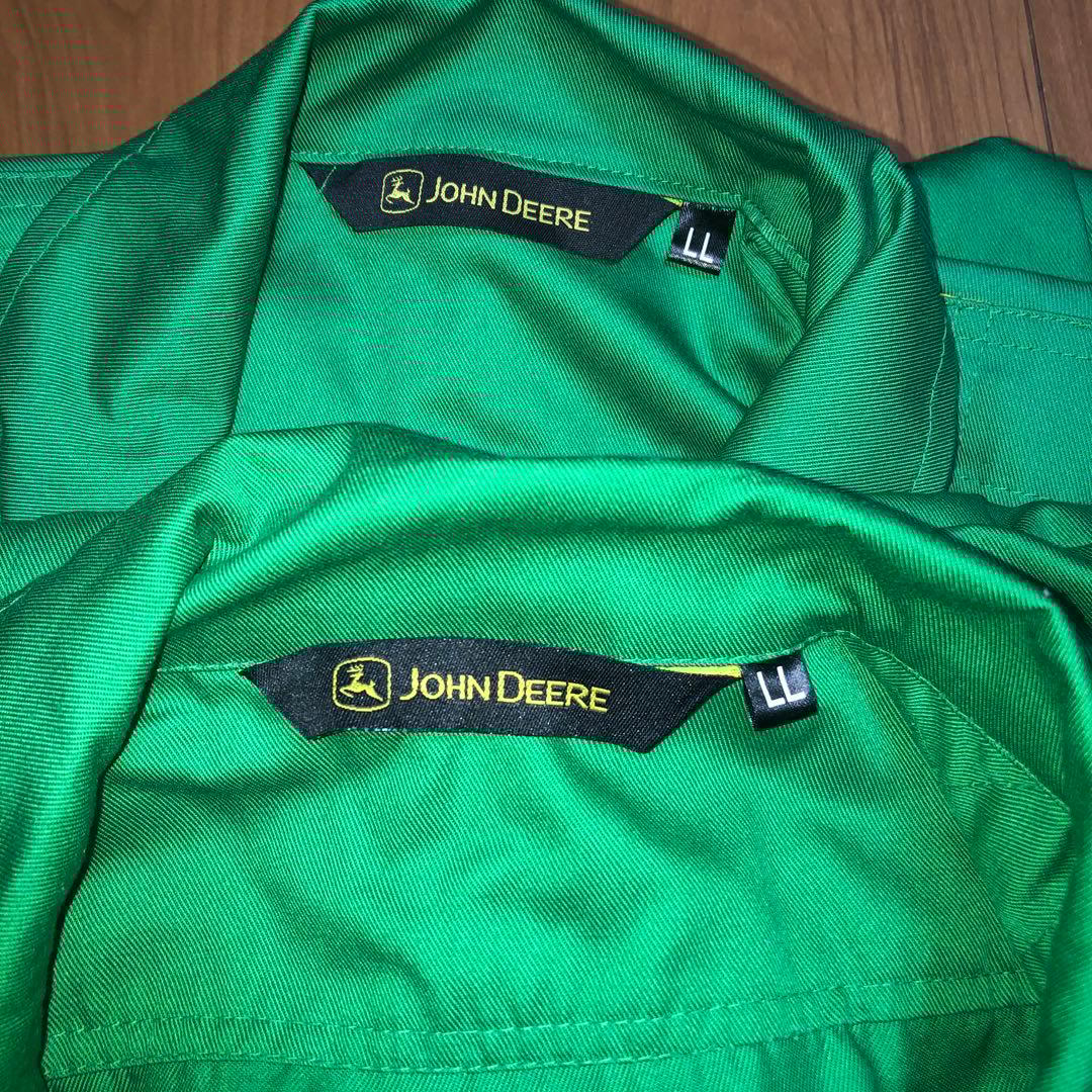 ジョンディア 半袖つなぎLL　2枚　ブリヂストンジャンパーXLのおまけ付き