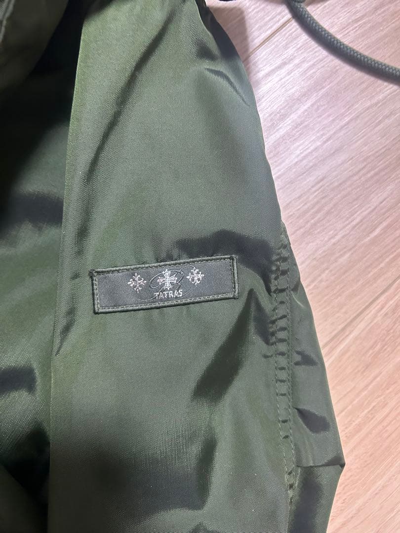 美品 TATRAS タトラス　モッズコート ミリタリー ファー フード