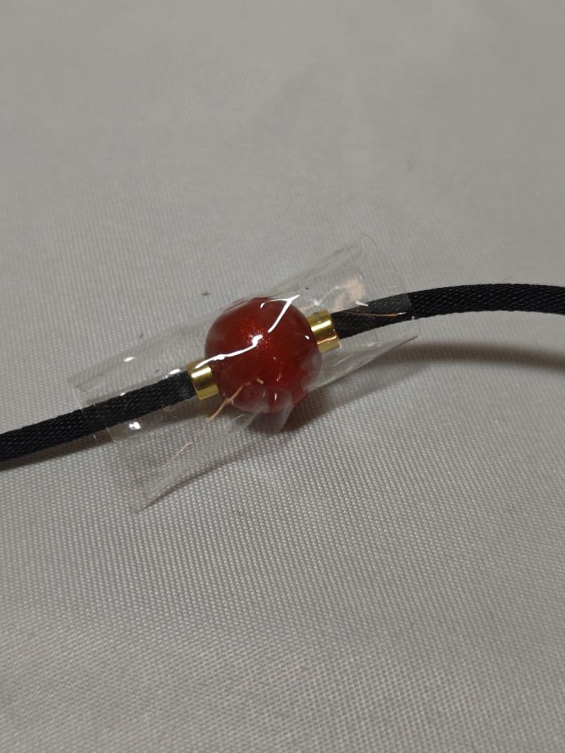 【新品未使用品】phiten X ネックレス 45mm レッド