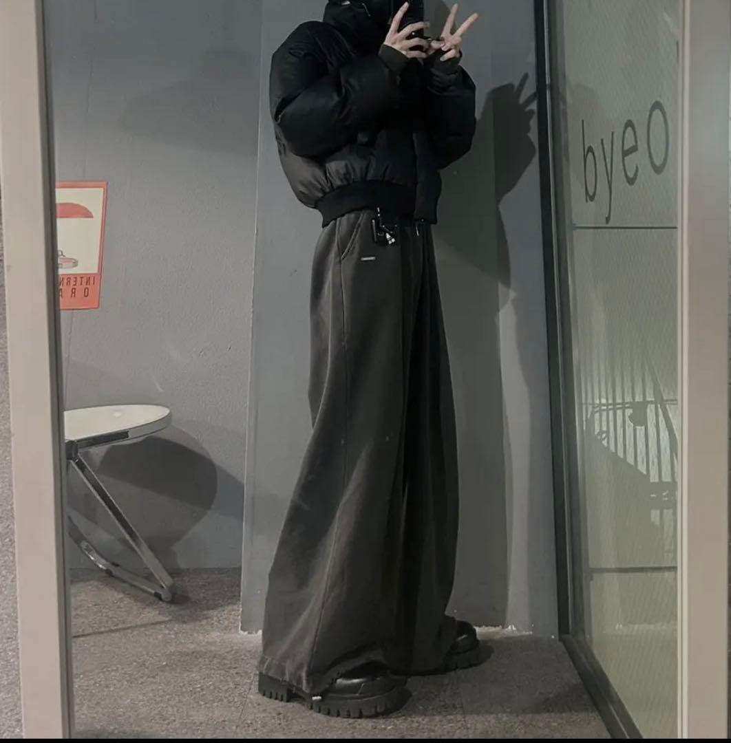 RADIANT original tuck wide sweat セットアップ