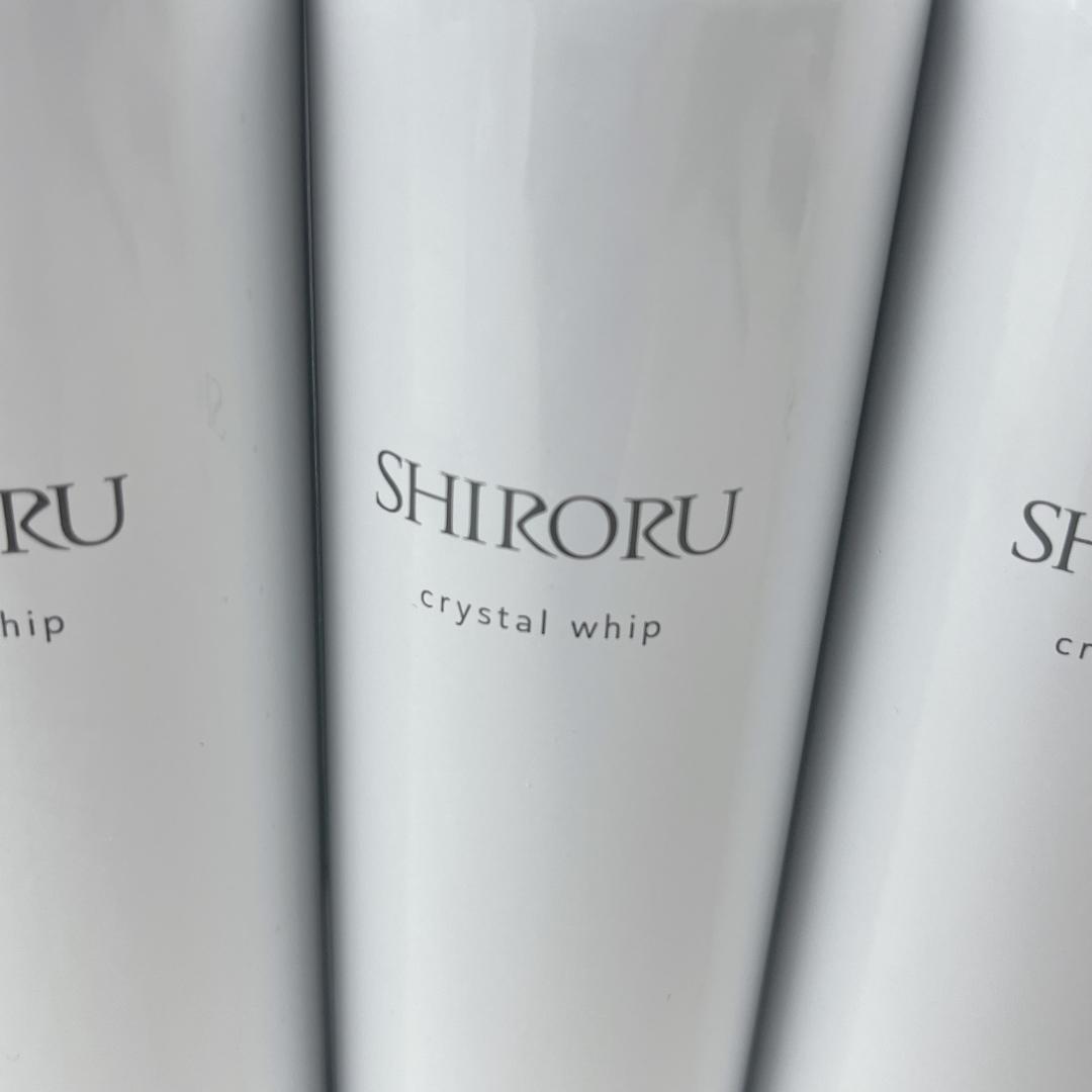 新品☘️　SHIRORU クリスタルホイップ　洗顔料 120g ×10本セット
