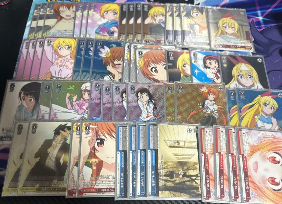 ヴァイスシュヴァルツ　ニセコイ　フルレアリティ　デッキ　当時　ガチ構築　希少