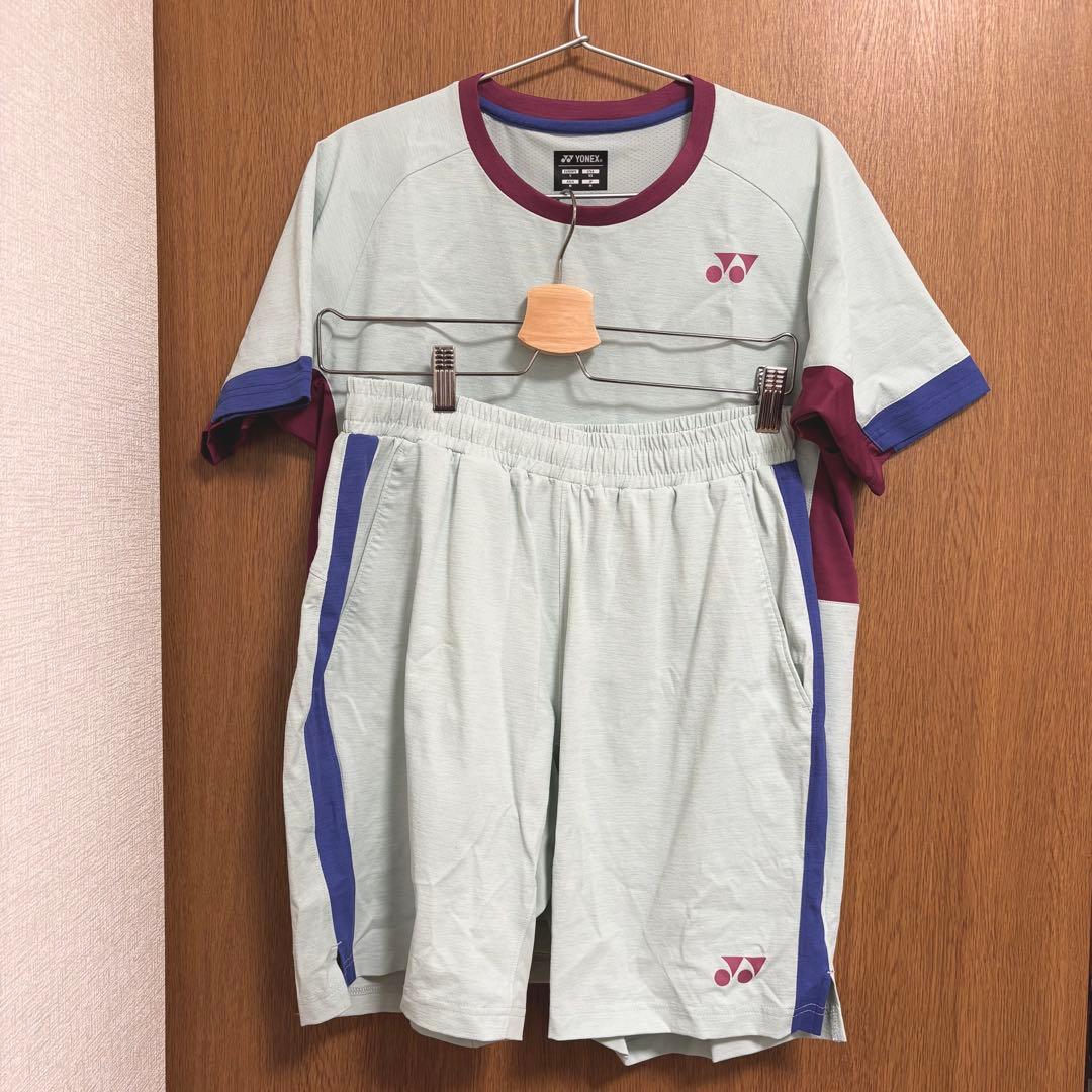 YONEX バドミントンウェア ［新品］上下セット　スモークミント/ユニセックス