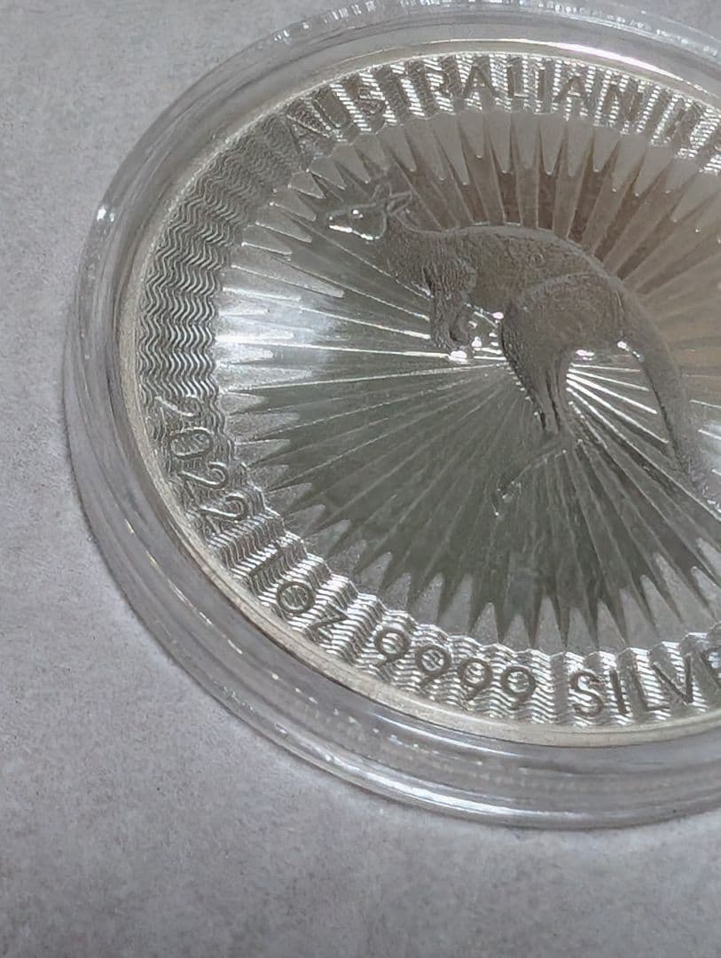 n*i様 2022年 オーストラリアカンガルー銀貨　1オンス