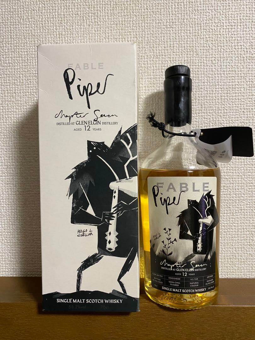 【空瓶】 フェイブル グレンエルギン 12年 2009 58.2%