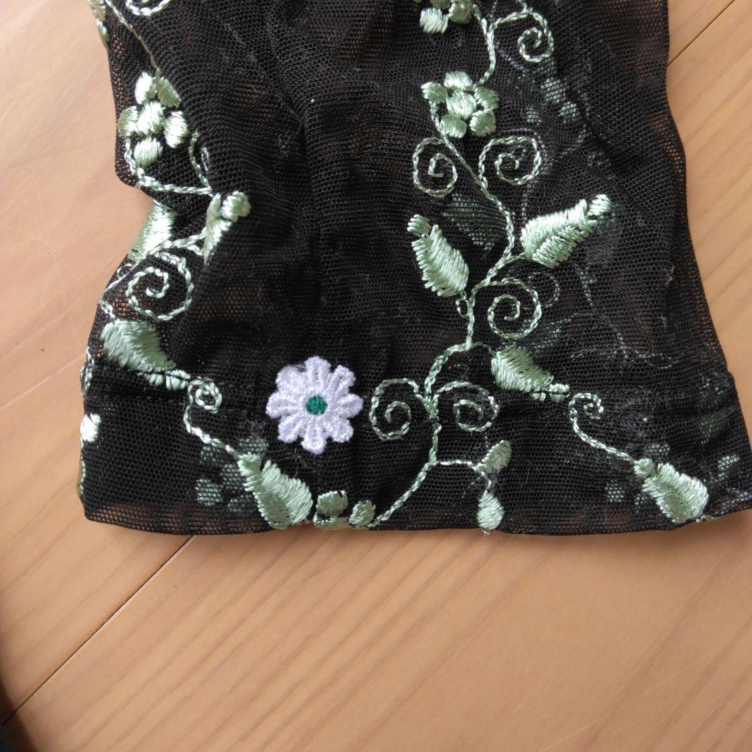 新品　デラロミラノ　レオタード　XL　ブラック×グリーン