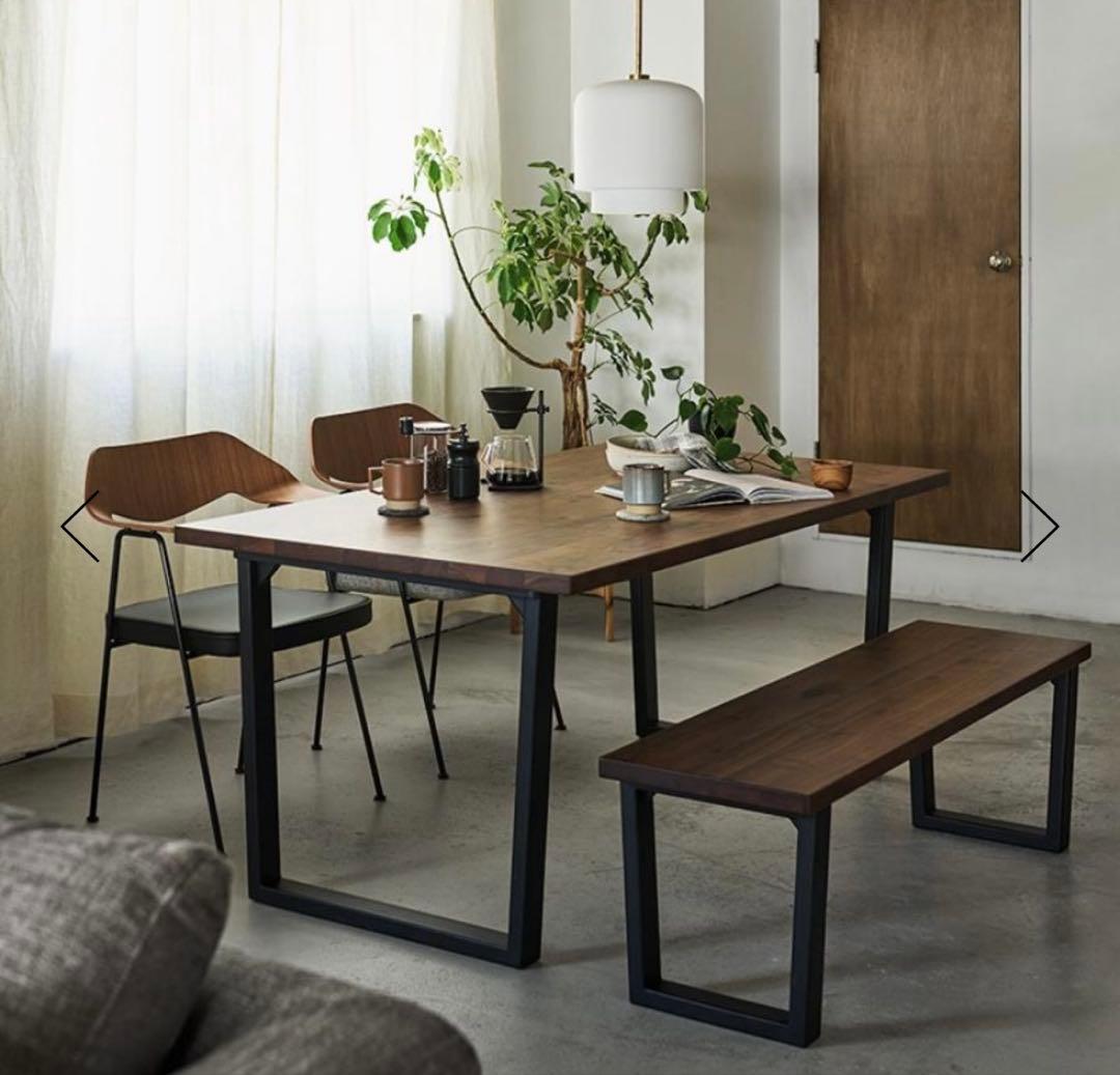 ACTUS THEORY ベンチ　ウォールナット　120㌢