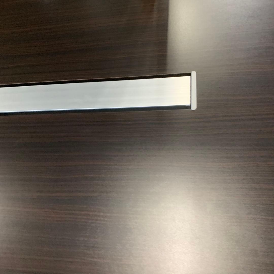 I140\" 現状品 1800x1200 ミーティングテーブル ブラウン