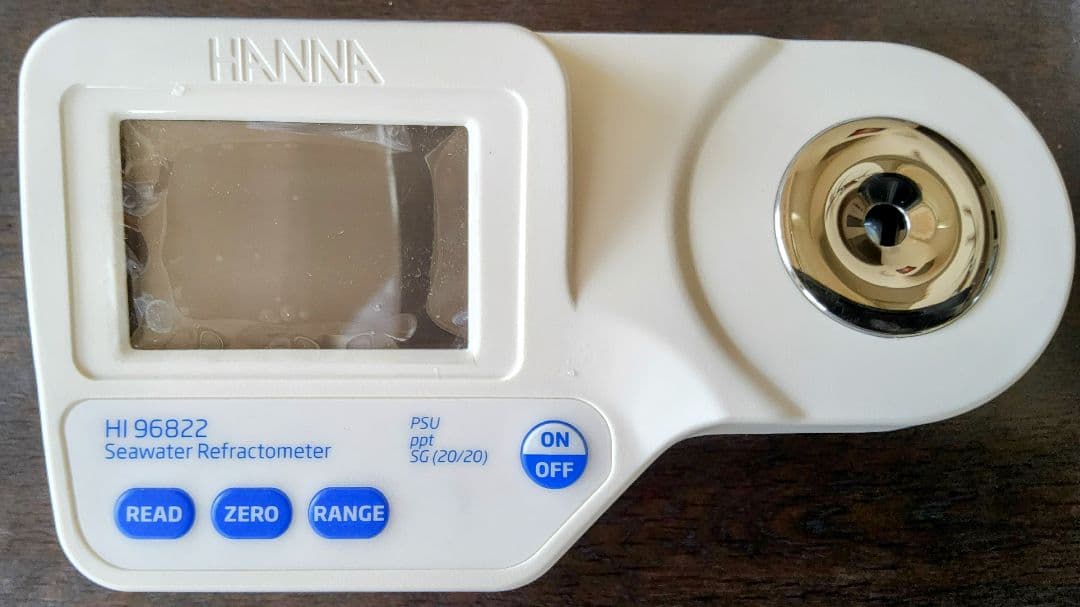 【極美品！】HANNA ハンナ デジタル塩分濃度・比重計
